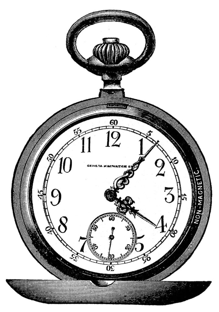 open pocket watch image