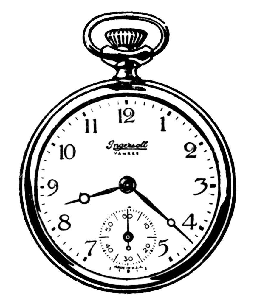 pocket watch clipart