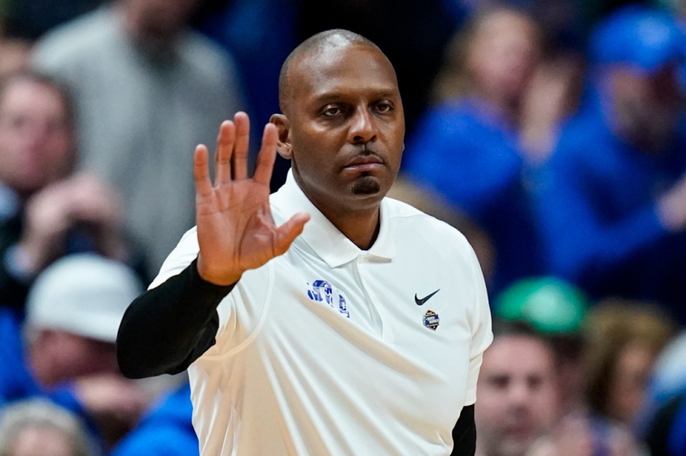 <strong>Three members of Tigers head basketball coach Penny Hardaway&rsquo;s coaching staff have been let go from the program.</strong> (Michael Conroy/AP file)