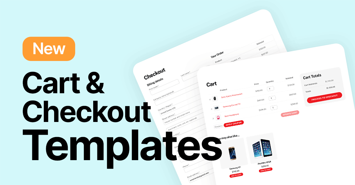 New: Builder Pro Templates for WooCommerce Cart & Checkout Pages