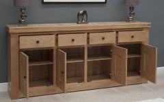 Extra Large Oak Sideboards