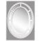 White Oval Mirrors