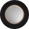 Round Black Mirrors