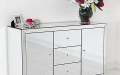 Small Mirrored Sideboard