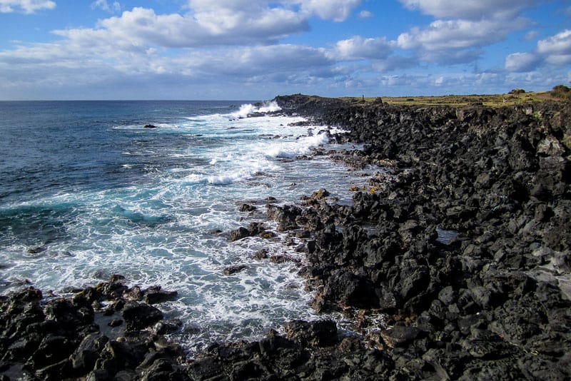 Volcanic Coastline of Easter Island