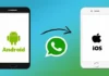 How to transfer whatsapp chats from android to iphone