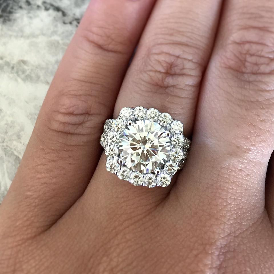 Large Diamond Rings
 BIG Engagement Rings Raymond Lee Jewelers