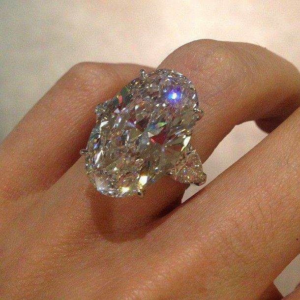 Large Diamond Rings
 330 best Engagement rings images on Pinterest