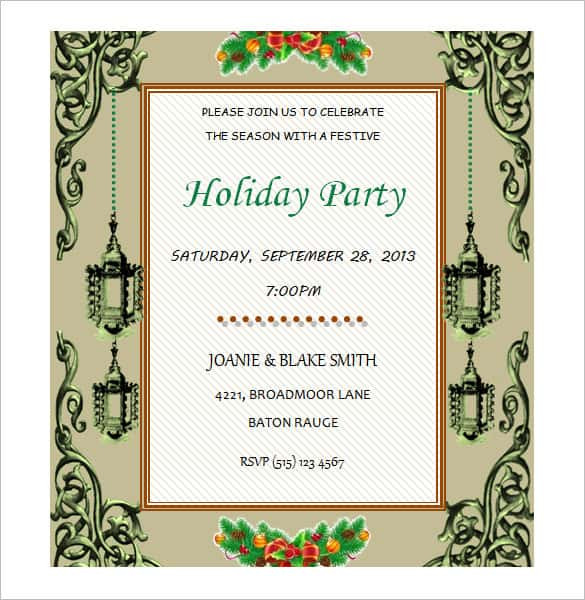 Microsoft Word Birthday Invitation Template
 69 Microsoft Invitation Templates Word