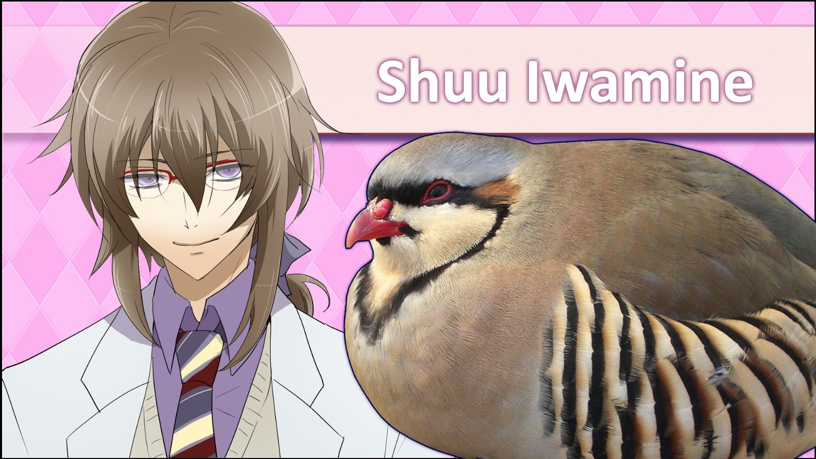 Hatoful Boyfriend Shuu Iwamine