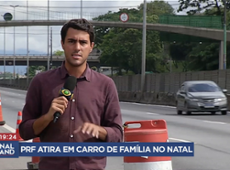 PRF atira em carro de família no Natal; jovem está internada