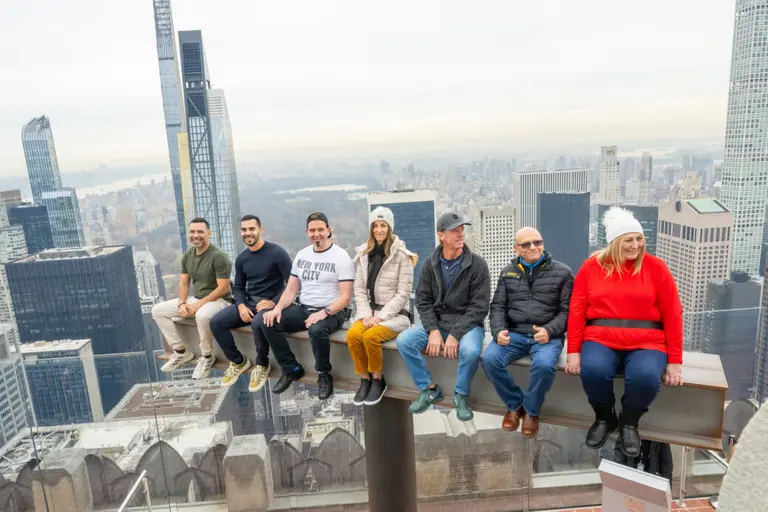 30 Rock opens new rooftop ride ‘The Beam’ recreating iconic construction photo