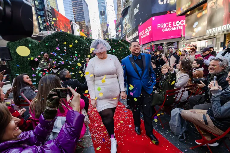 You can get married in Times Square this Valentine’s Day