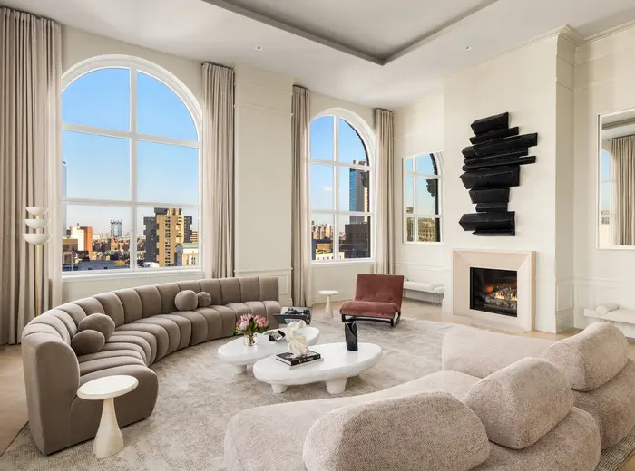 With a private elevator and terraces, this $24.5M Tribeca triplex embodies downtown penthouse living