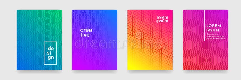 Abstract geometric pattern background with line texture for business brochure cover design poster template