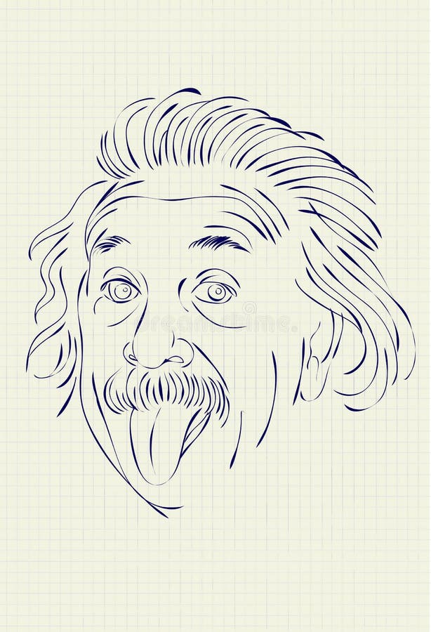 Einstein stock vector. Illustration of human, caricature - 29961981