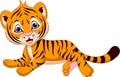 Cute tiger cartoon