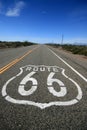 Route 66 Road Marking, California