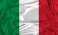 Silk Italy Flag