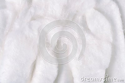 Cotton wool texture Stock Photo