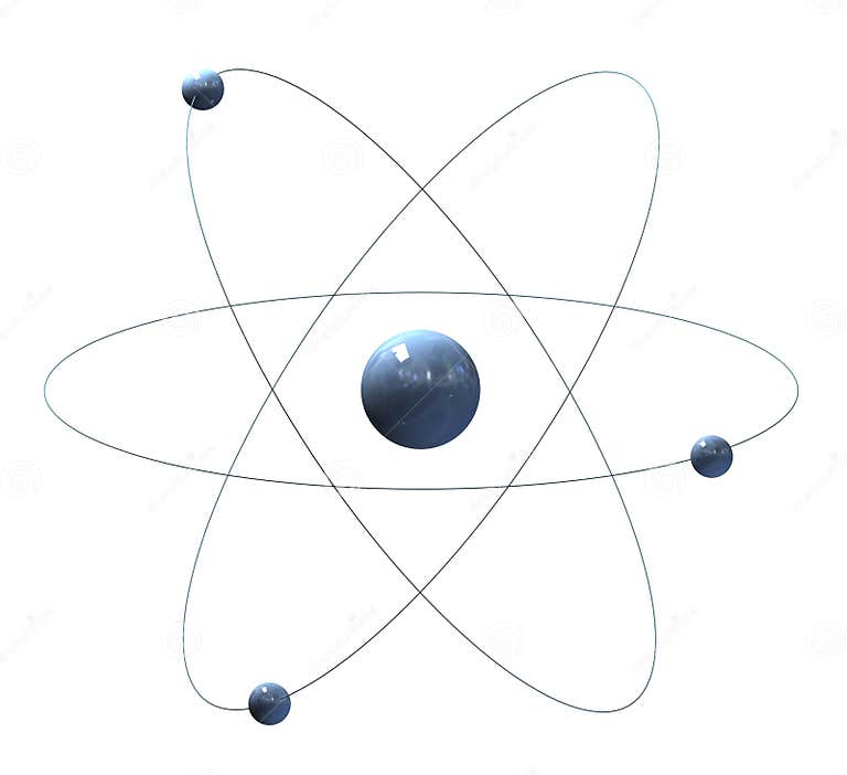 Atom stock illustration. Illustration of chemistry, shape - 15283536