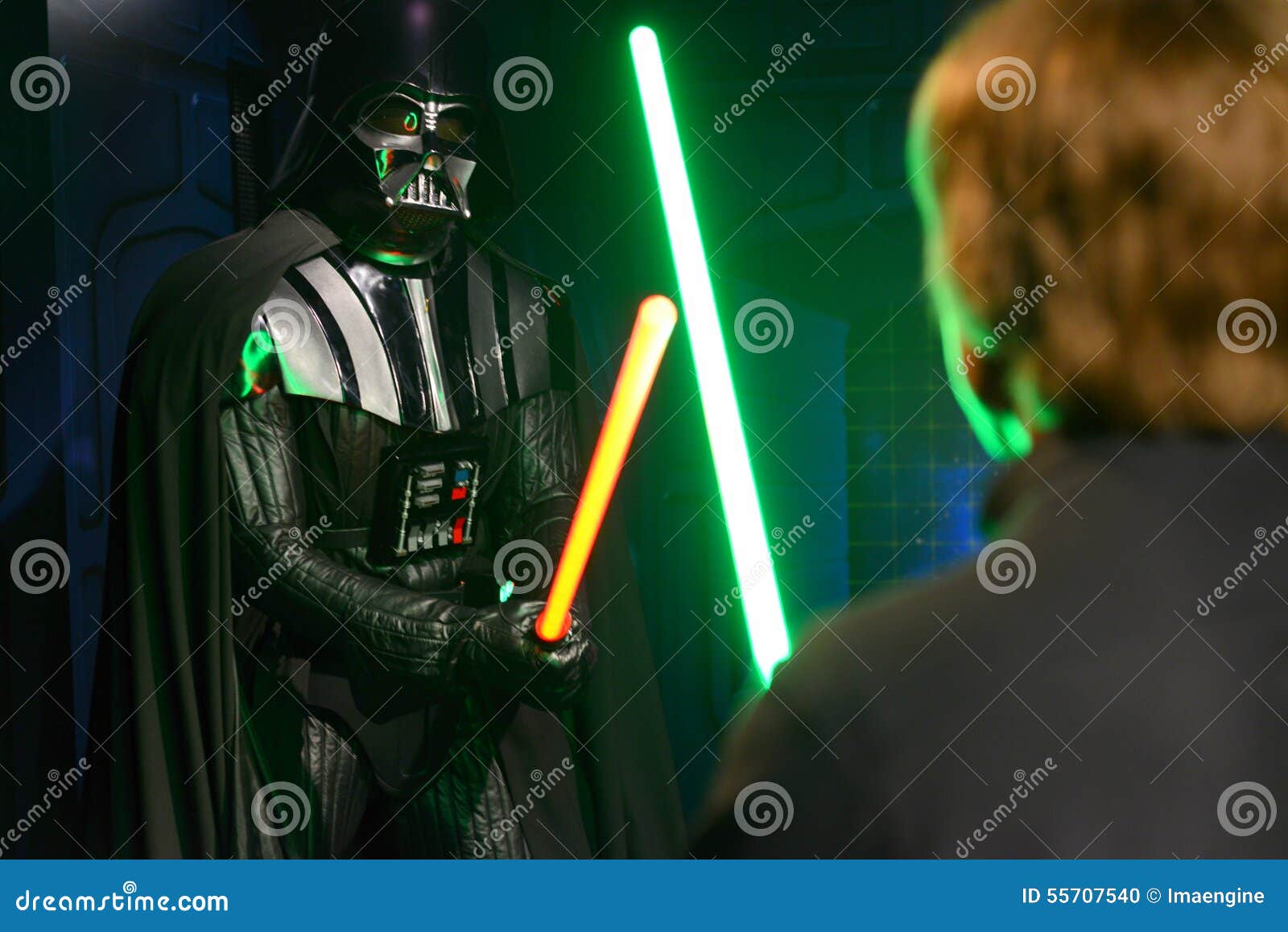 Luke Skywalker And Darth Vader