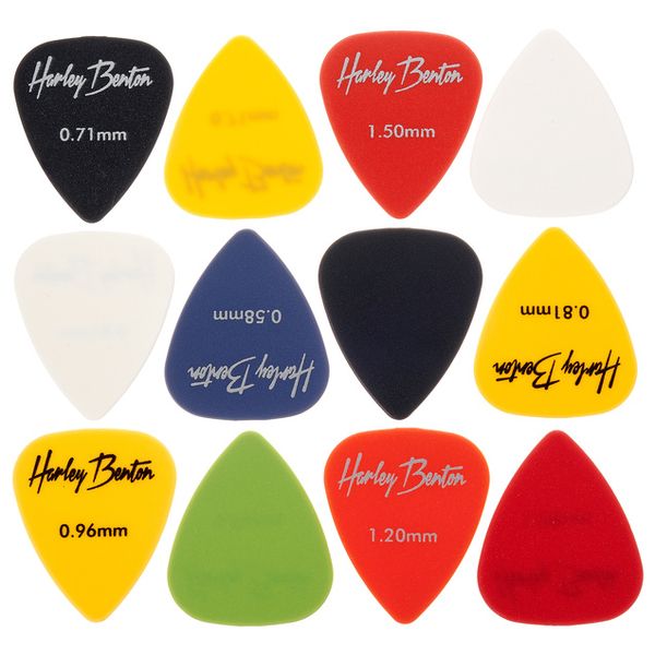 Harley Benton Nylon Player Pick Set Mixed