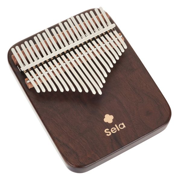 Sela Kalimba 21 Solid Black Walnut