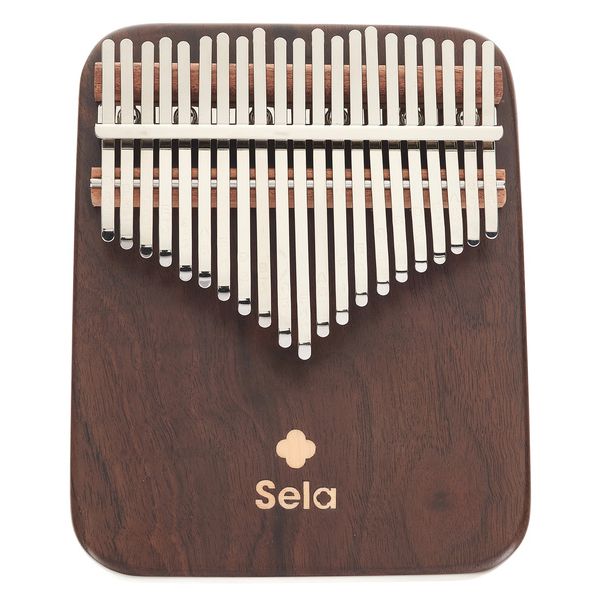 Sela Kalimba 21 Solid Black Walnut