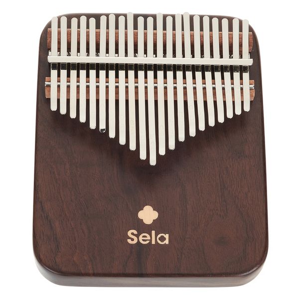 Sela Kalimba 21 Solid Black Walnut