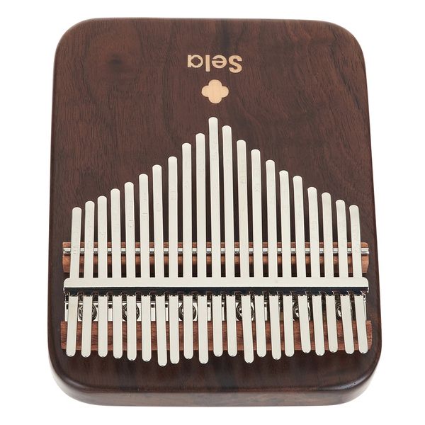 Sela Kalimba 21 Solid Black Walnut