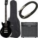 Harley Benton SC-200LH BK Student Ser Bundle