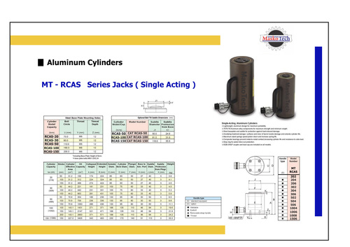 ALUMINUM CYLINDERS