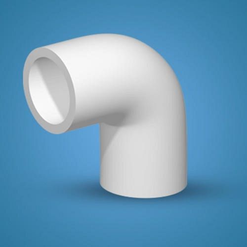 Round 0.5 To 4 Inch Astm D2467 Schedule 80 White 90 Degree Bend Plastic Upvc Fitting Pipe Elbow