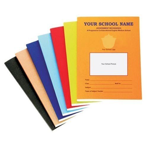 Light Weight Easy To Use Smooth And Soft Pages Multi Color School Notebook