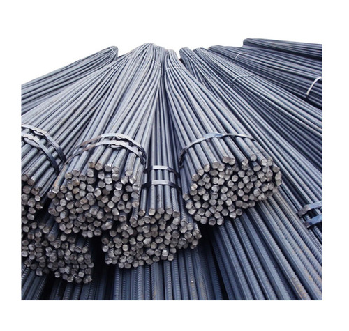 Mild Steel TMT Bar - High Tensile Strength, Solid Round Shape , Ruggedly Constructed for All Kinds of Heavy-Duty Applications, Long Life with Polished Surface Finish and Corrosion Resistance