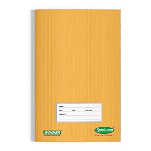 Hard Binding Smooth Paper With Hardcover Plain Student Notebook No