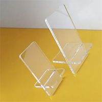 Acrylic mobile stand