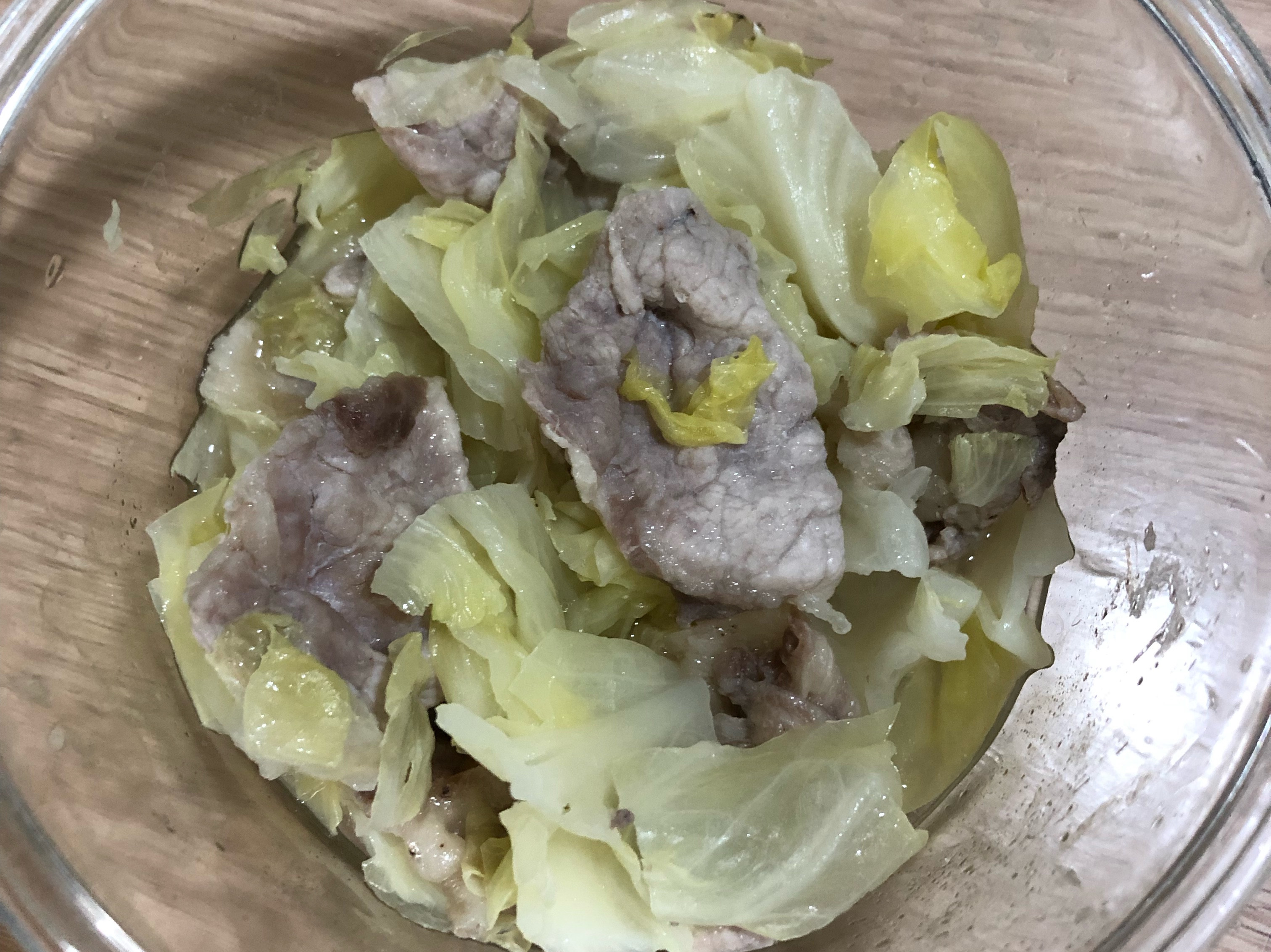 電鍋蒸料理〈高麗菜蒸肉〉