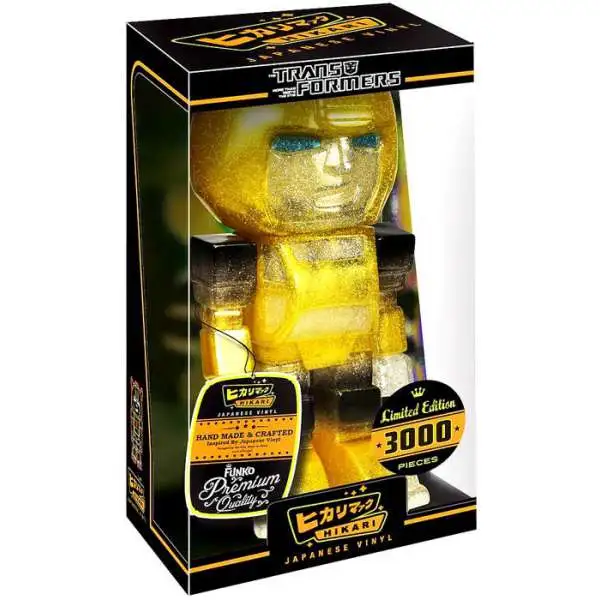 Funko Transformers Hikari Japanese Vinyl Bumblebee 7-Inch 7" Vinyl Figure [Translucent Glitter]