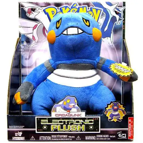 Pokemon Croagunk 12-Inch Electronic Plush