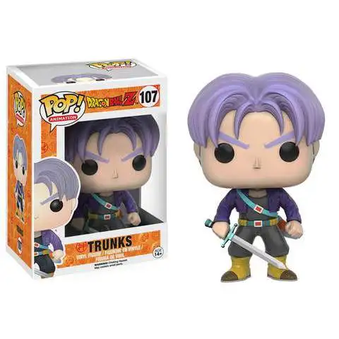 Funko Dragon Ball Z POP! Animation Trunks Vinyl Figure #107