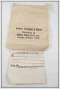 Vintage James Heddon's Sons Walter Kidde & Co. Shipsafe Bag