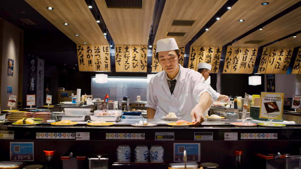 sushi chef in tokyo