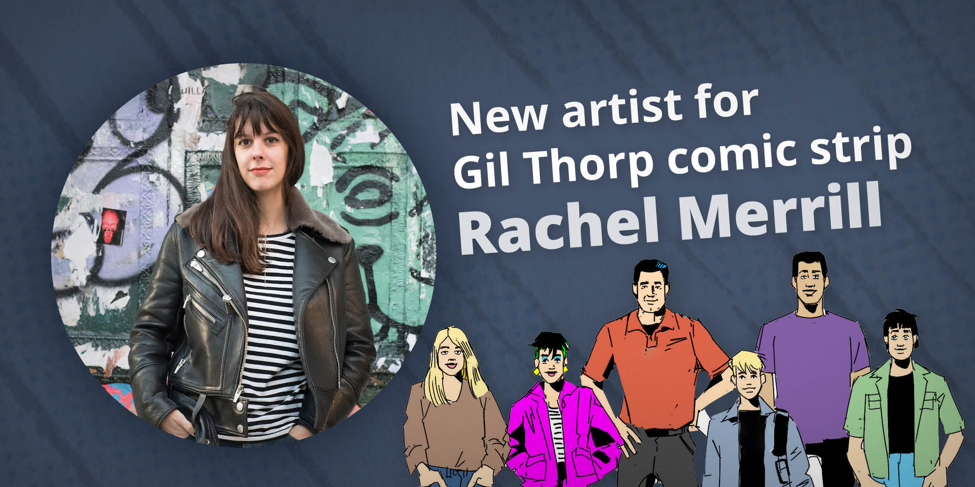 Gil Thorp comic strip welcomes Rachel Merrill as new artist