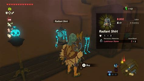 How to unlock Gerudo Town's secret store and buy Radiant gear in Breath of the Wild