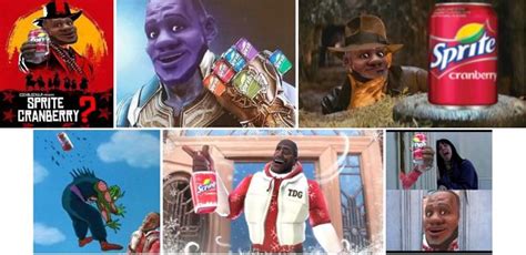 Sprite Cranberry Meme Thanos It s the thirst thirstiest time of the year