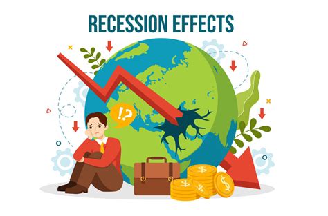 14 Recession Effects Vector Illustration By denayunethj | TheHungryJPEG