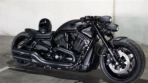 Harley Davidson V Rod Muscle Matte Black