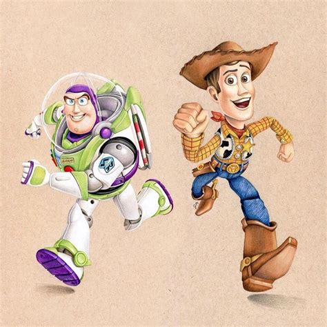 Buzz And Woody Drawing at PaintingValley.com | Explore collection of Buzz And Woody Drawing